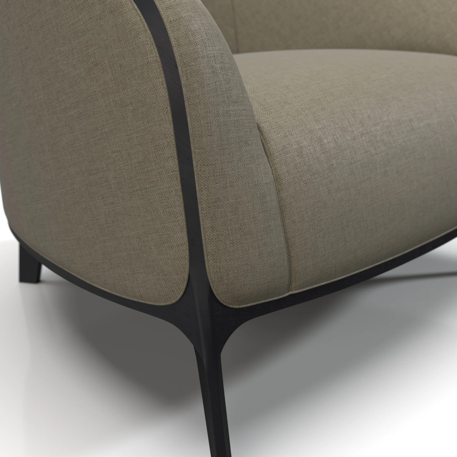 Catherine Lounge Chair 3D Model_05